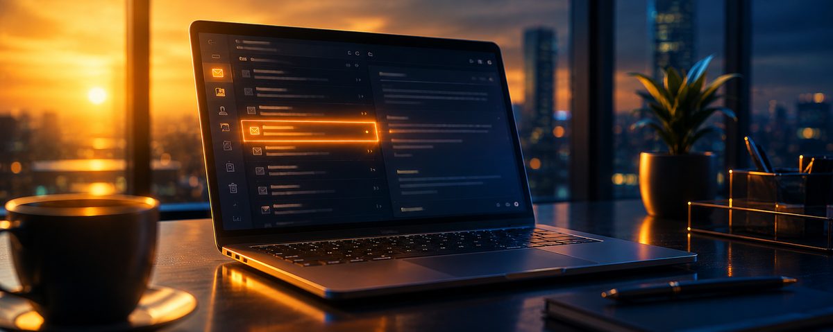Email de alerta de nova multa chegando